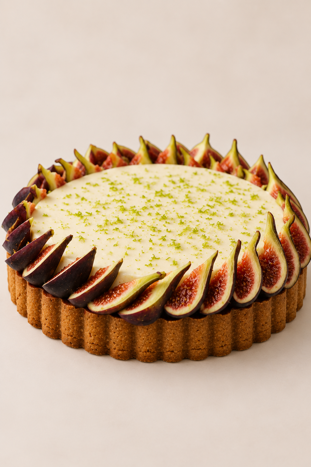 Tarte Figues & Cheescake Citron vert