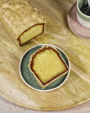 Cake Vanille & Praliné Amandes