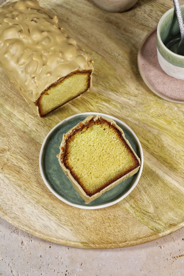 Cake Vanille & Praliné Amandes
