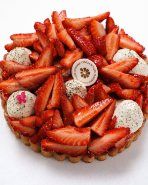 Tarte aux fraises 🍓